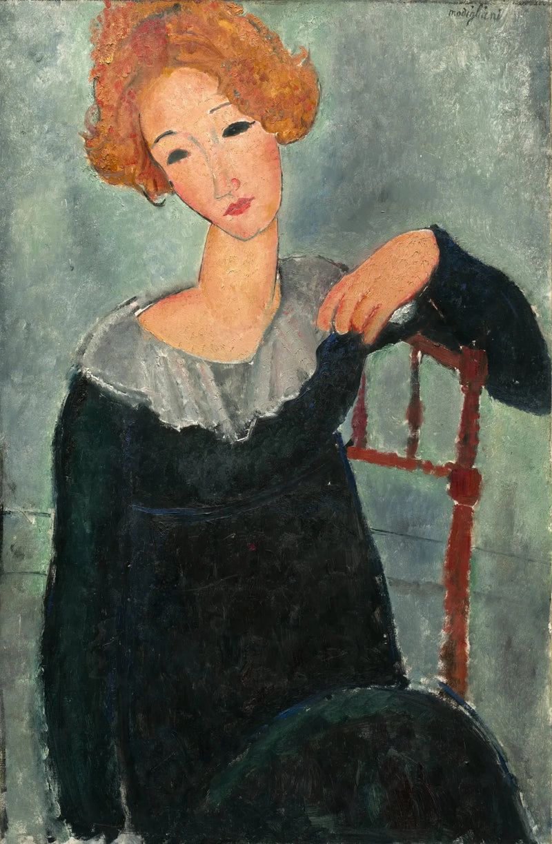 Woman with Red Hair - Amedeo Modigliani