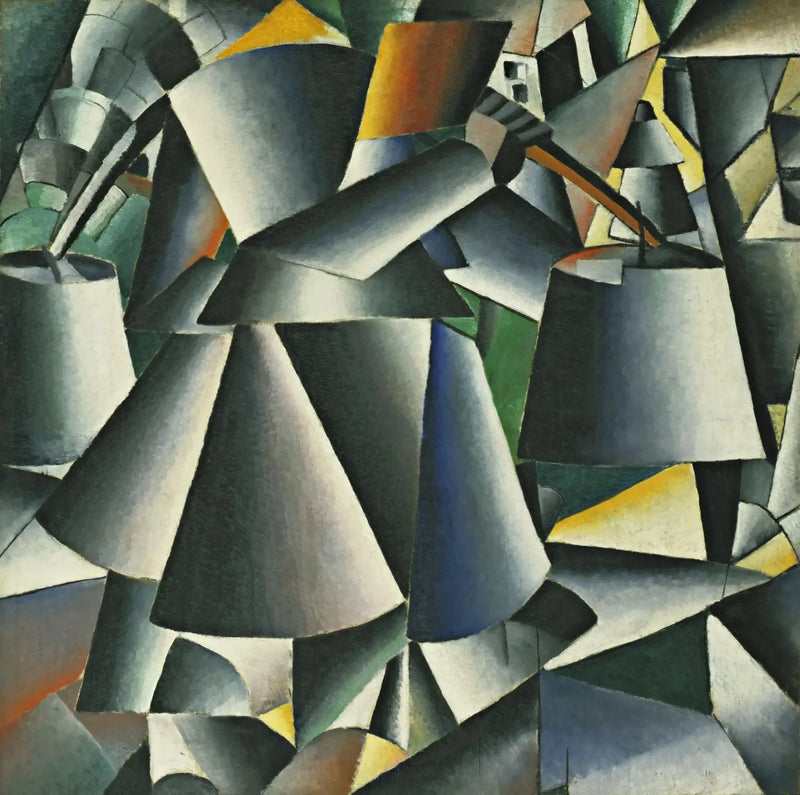 Woman with Waters - Kazimir Malevich