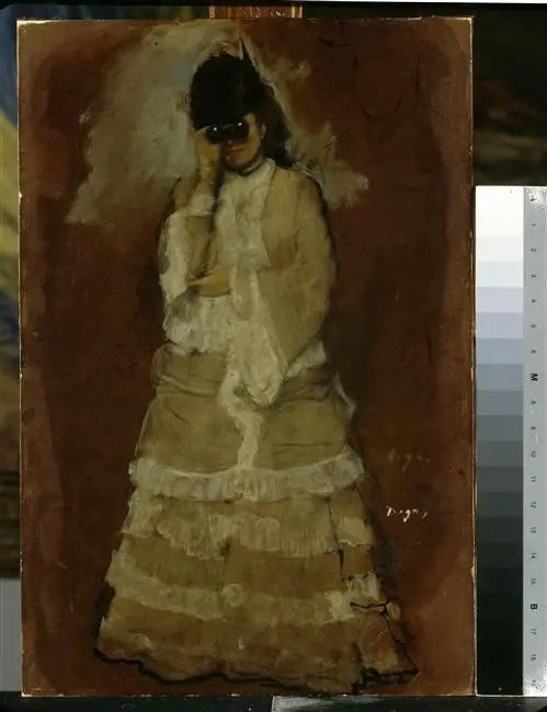 Woman with Opera Glasses - Edgar Degas