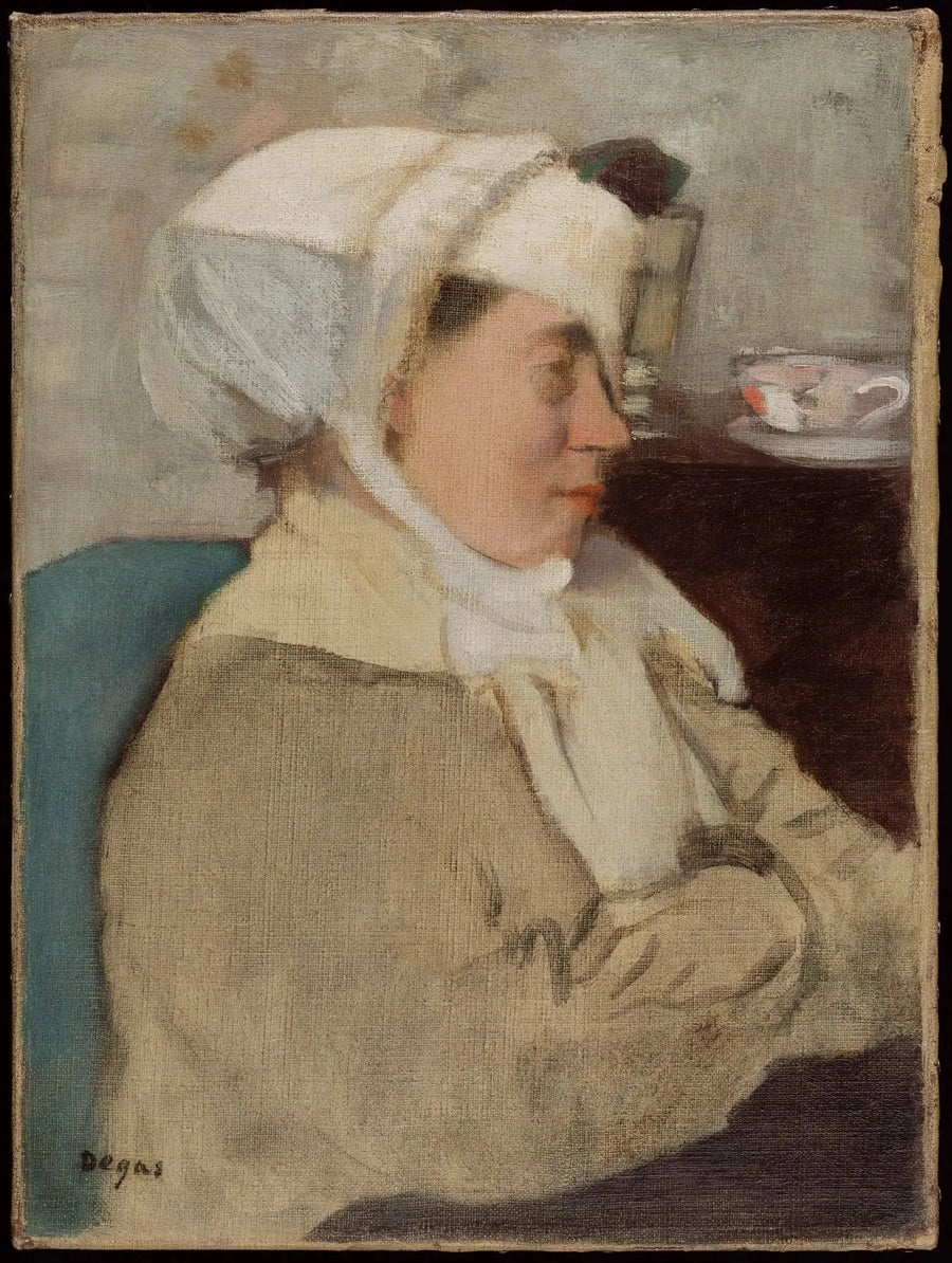 Woman with a Bandage - Edgar Degas