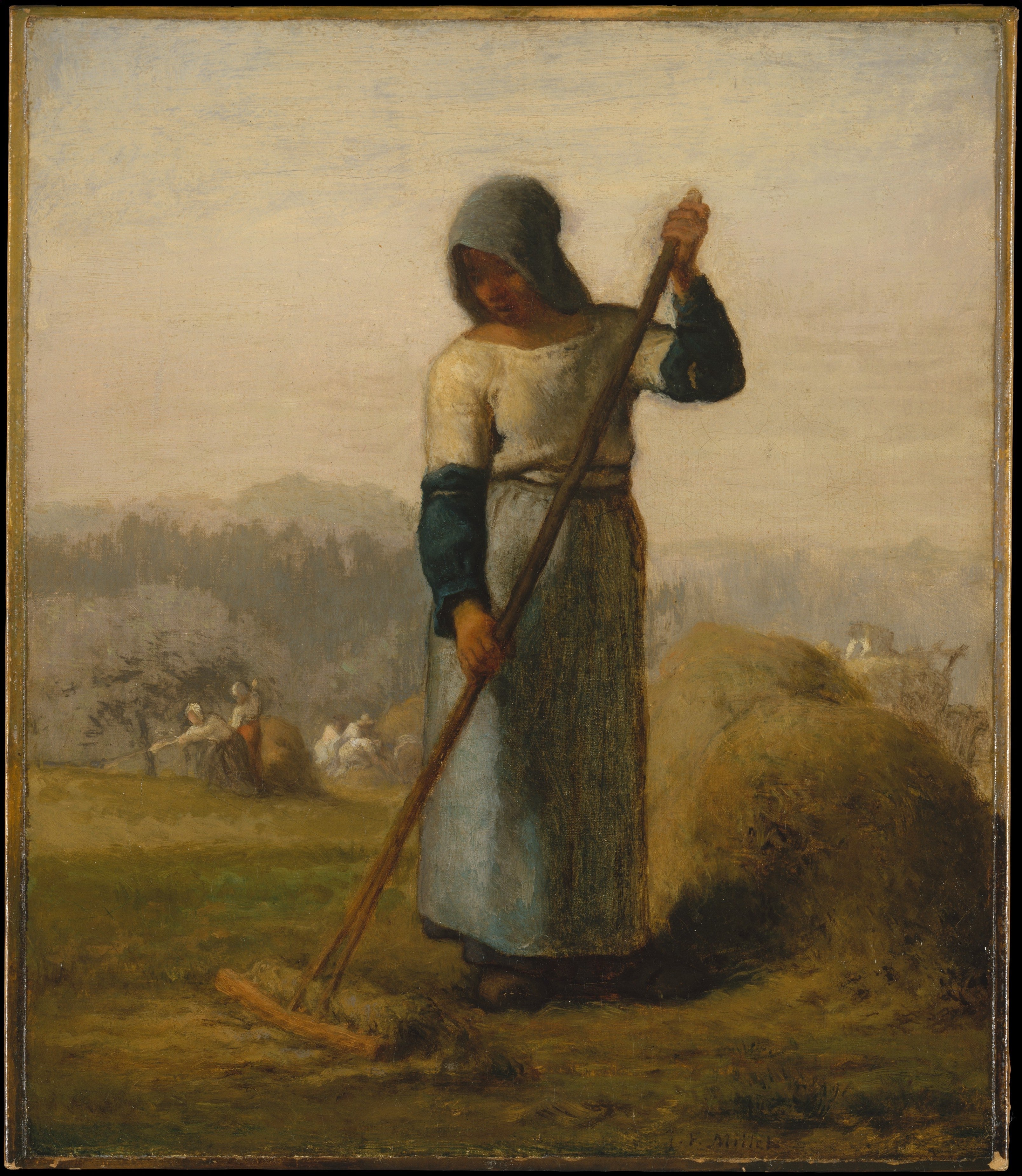 Woman with a Rake - Jean-François Millet
