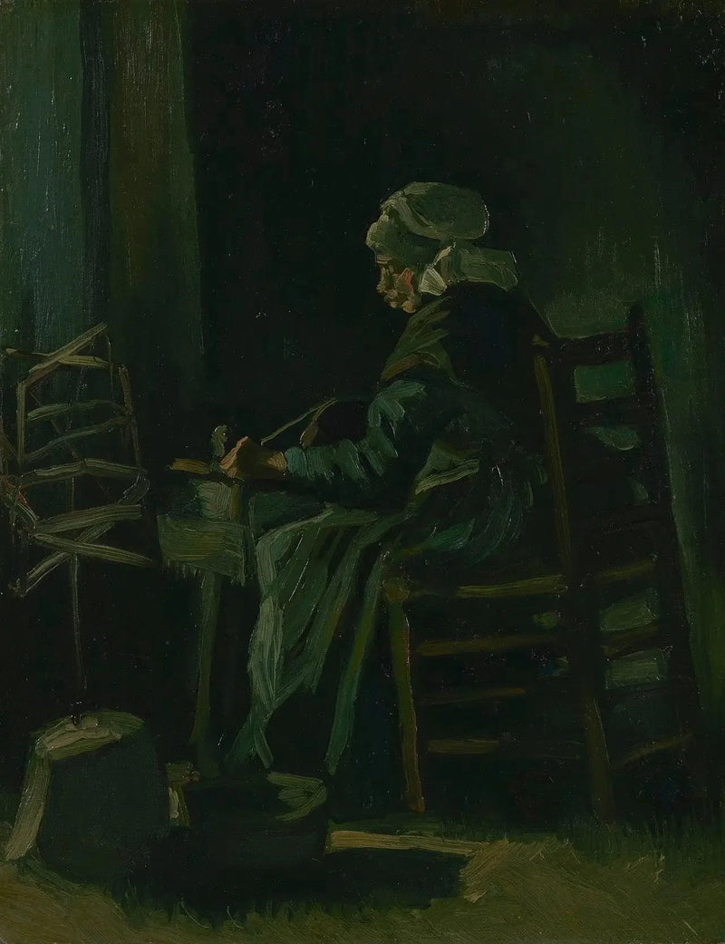 Woman Winding Thread - Vincent van Gogh