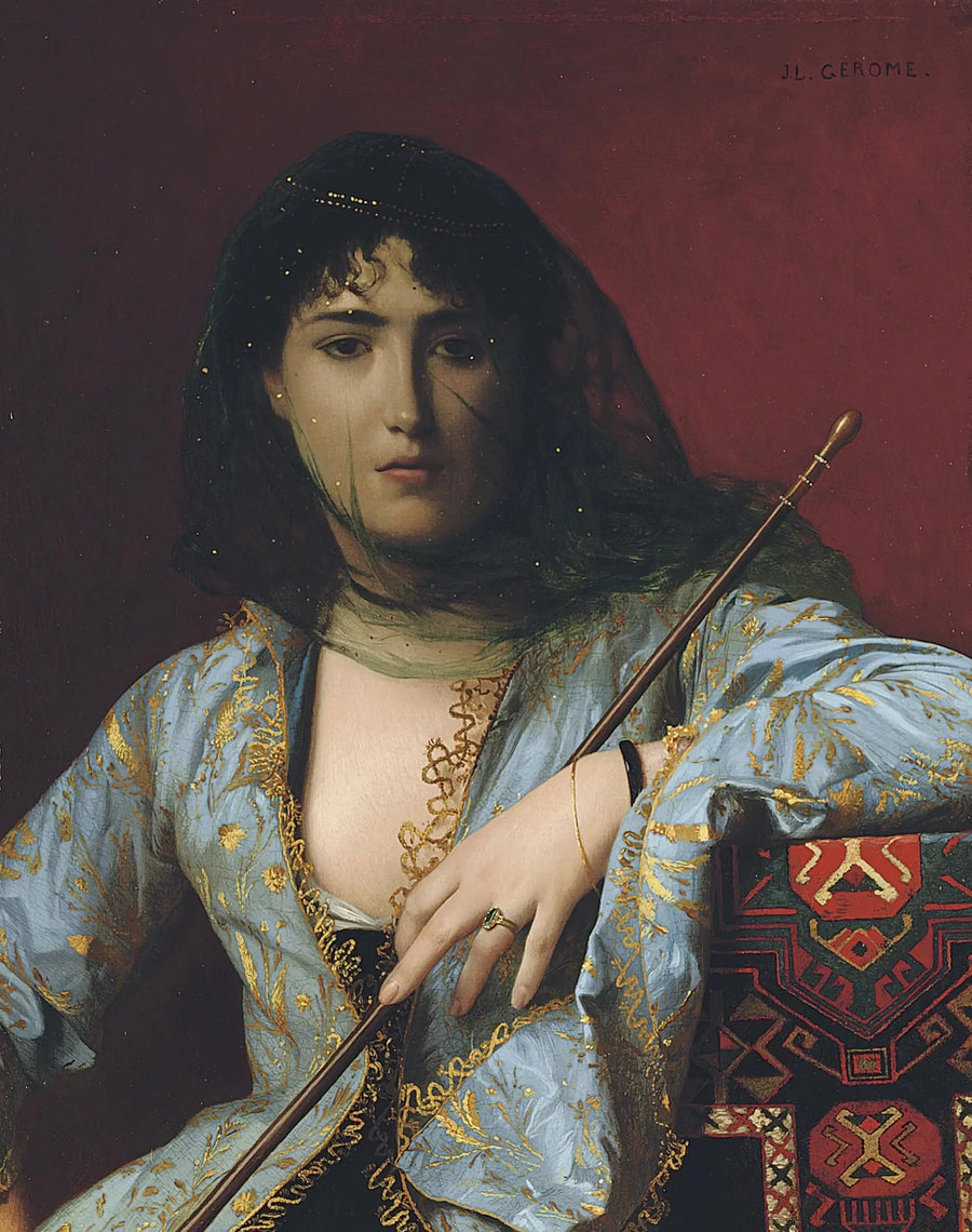 Circassian veiled woman - Jean-Léon Gérôme