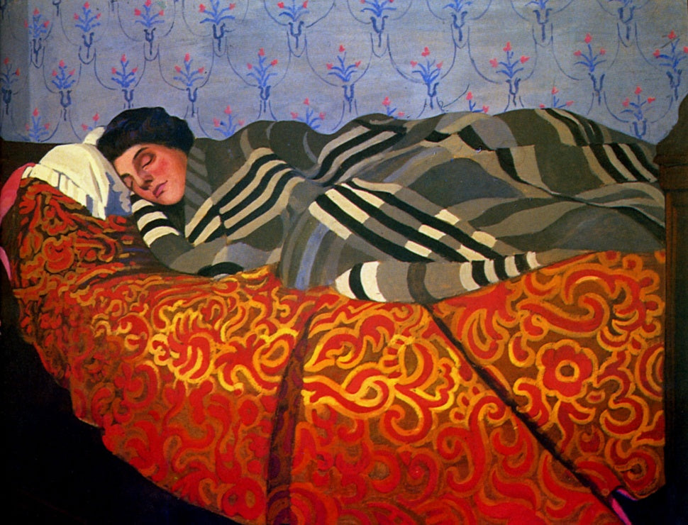 Sleeping Woman - Félix Vallotton