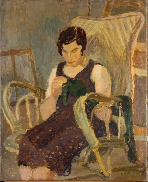 Woman cooking - Édouard Vuillard