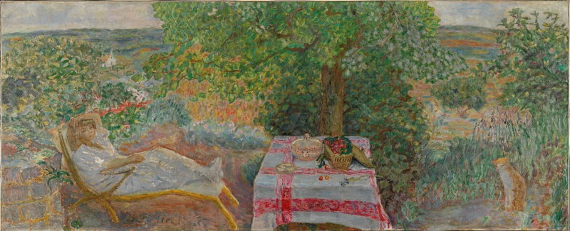 Woman in a Landscape - Pierre Bonnard