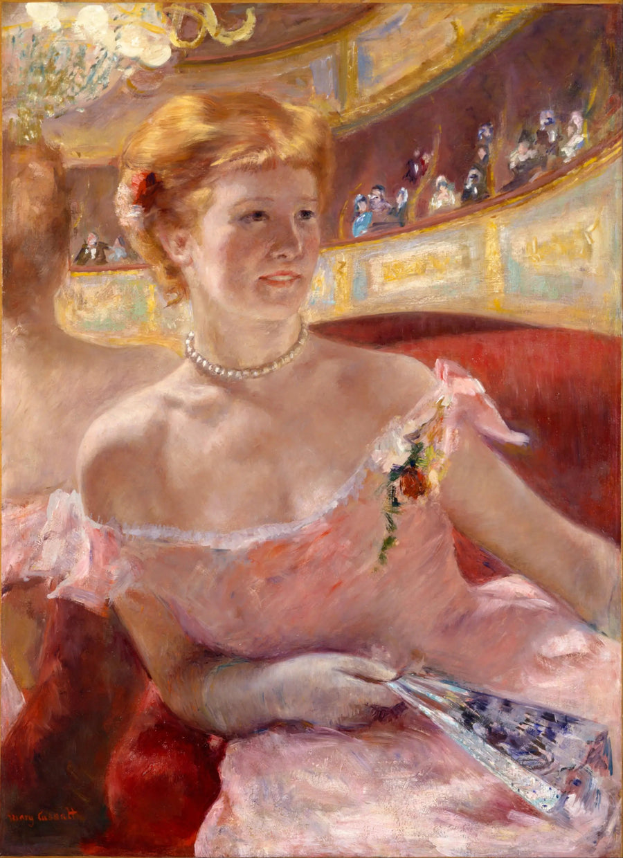 Woman in a Box - Mary Cassatt