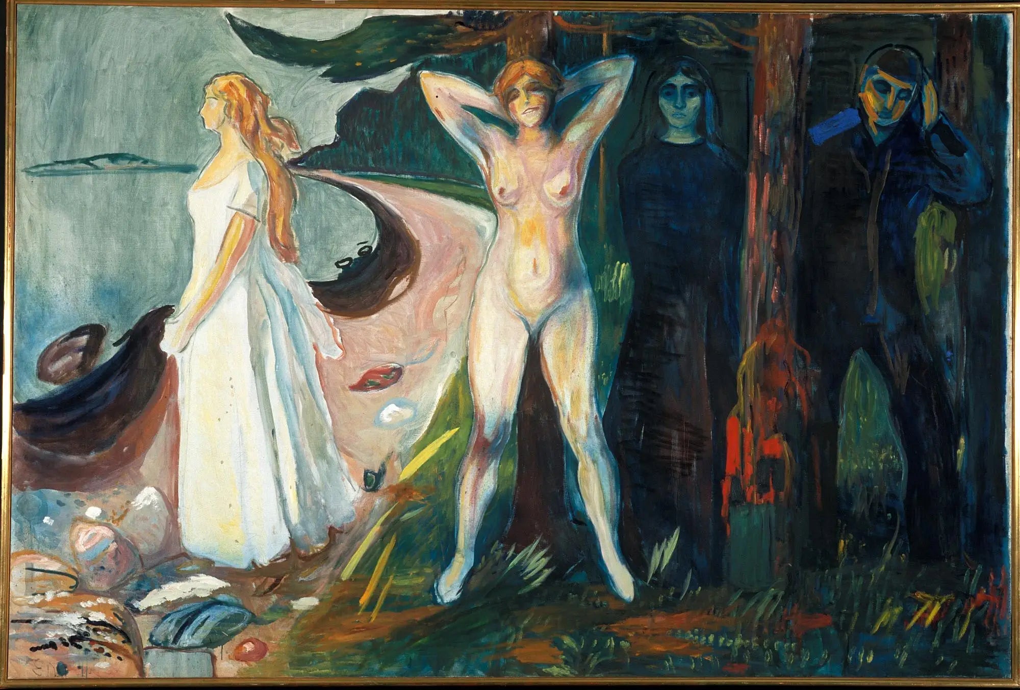 Femme - Edvard Munch image 1 tableau peint à l’huile sur toile