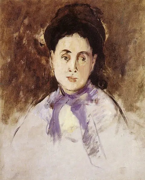 Woman in Bust (Mrs. Bourdin) - Édouard Manet