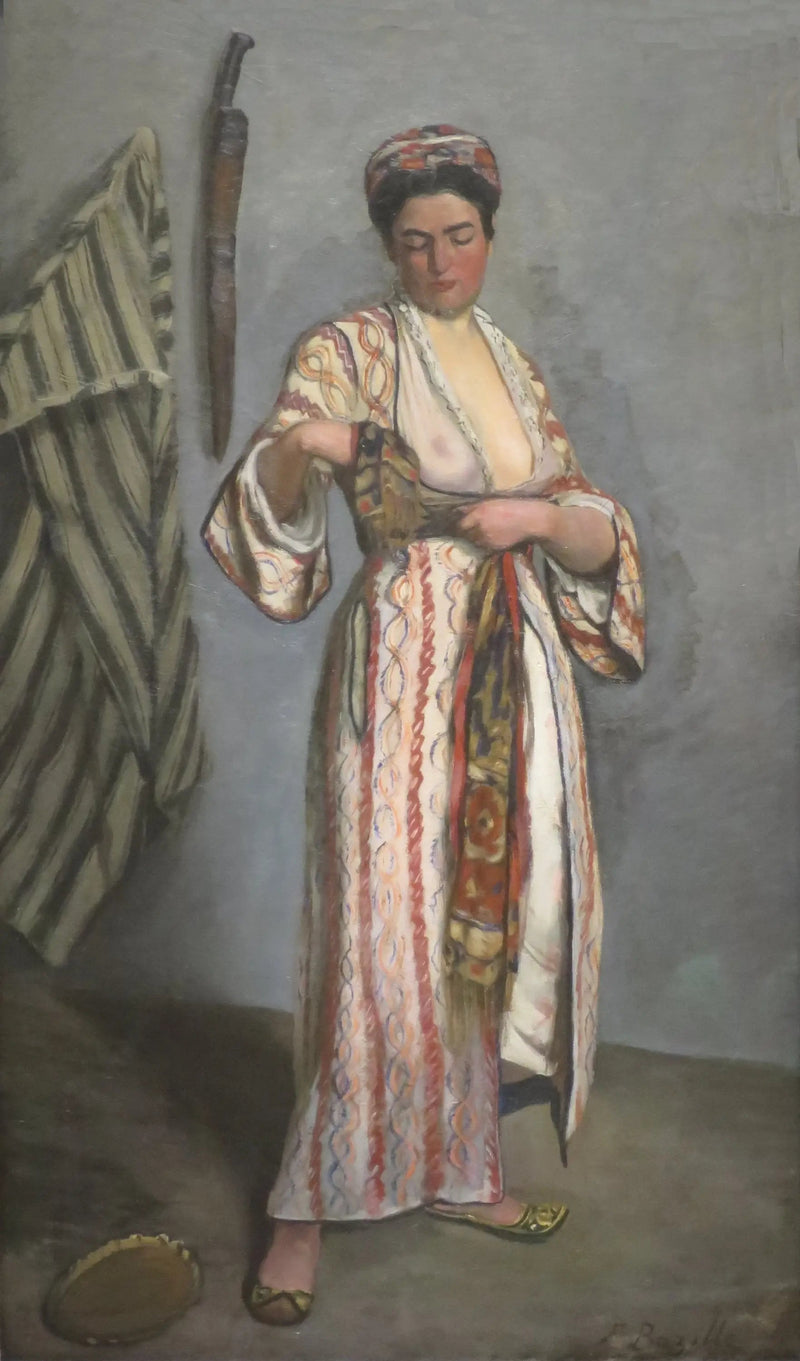 Woman in Moorish costume - Frédéric Bazille