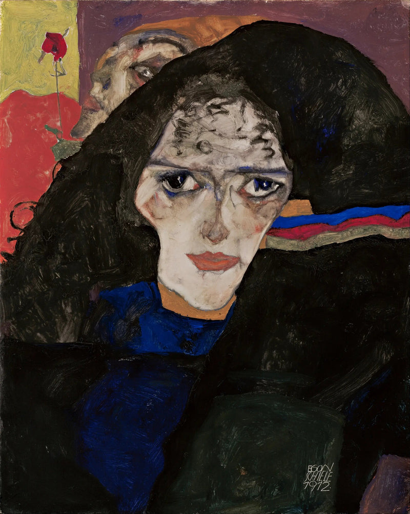 Woman in Mourning - Egon Schiele