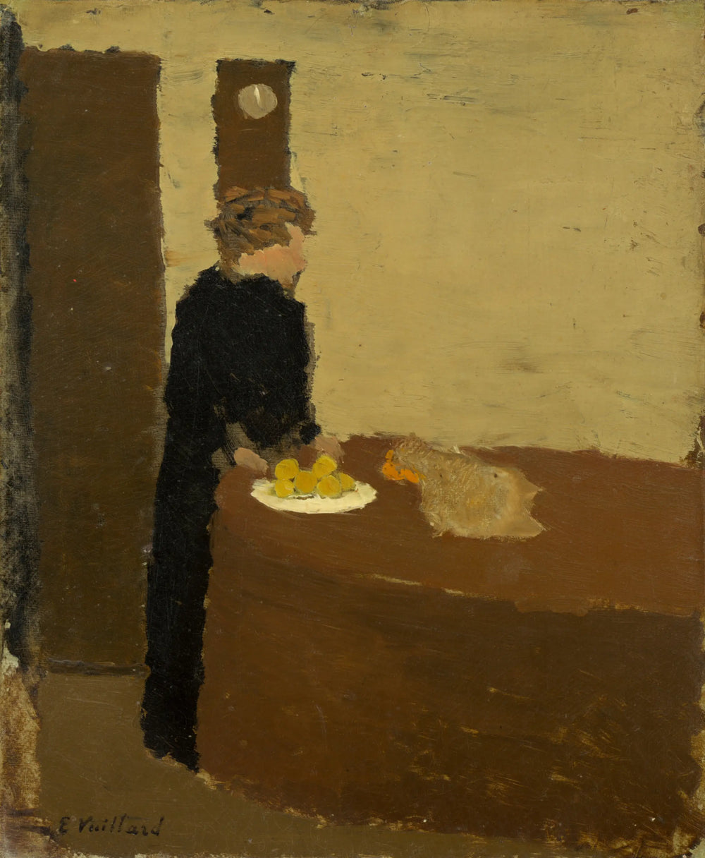 Femme en noir - Édouard Vuillard - Alpha Reproduction