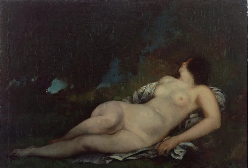Dazzling Woman - Gustave Courbet
