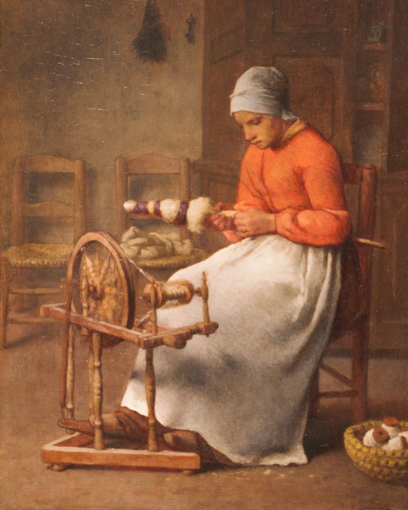 Woman in motion - Jean-François Millet