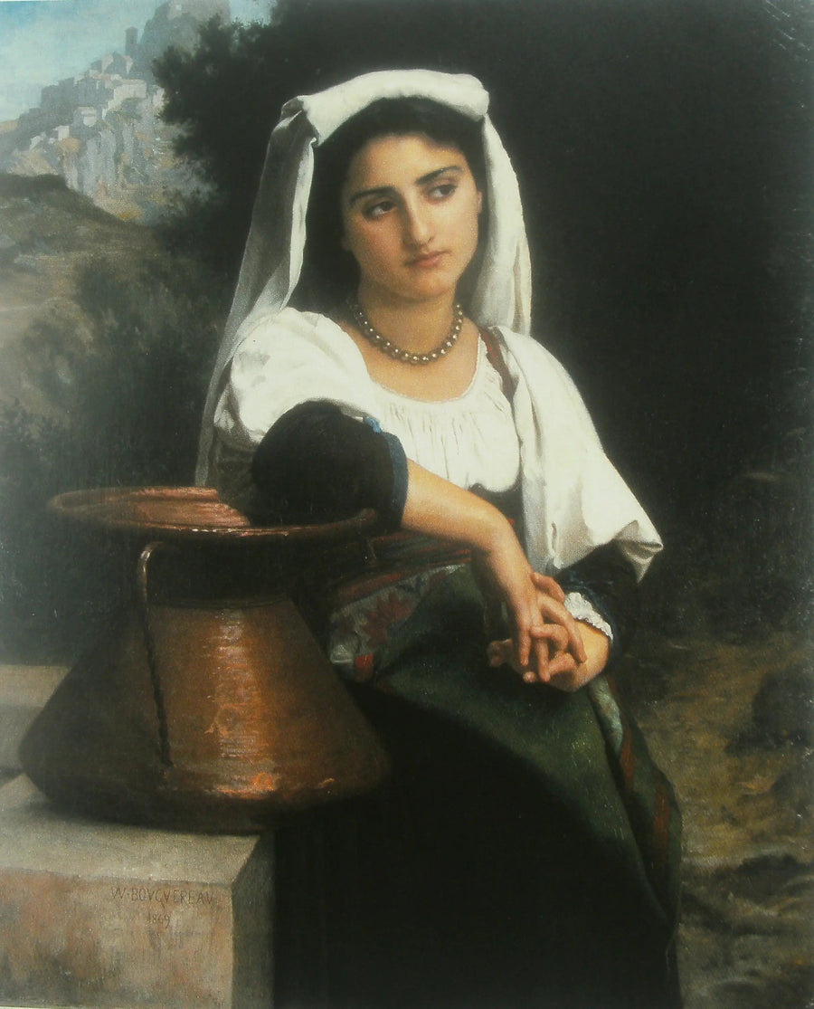 Italian Woman at the Fountain - Bouguereau