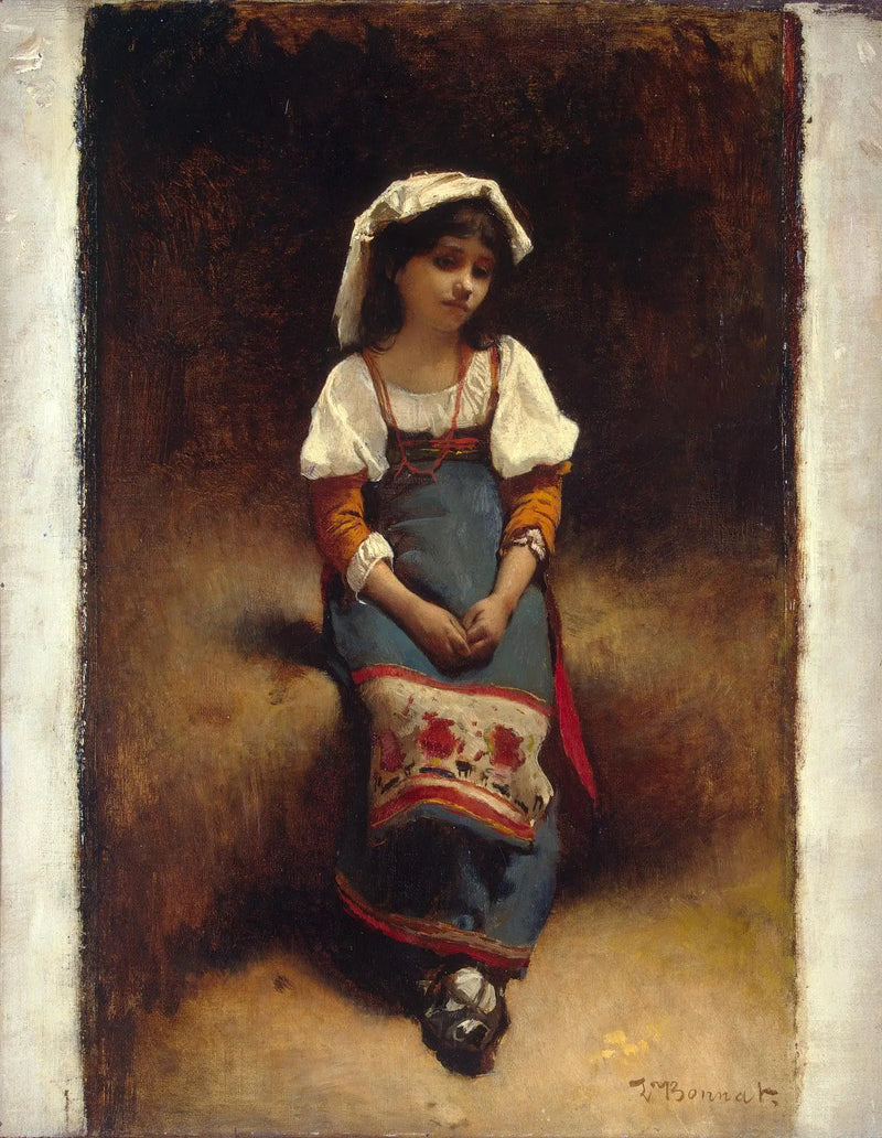 Italian Woman - Léon Bonnat