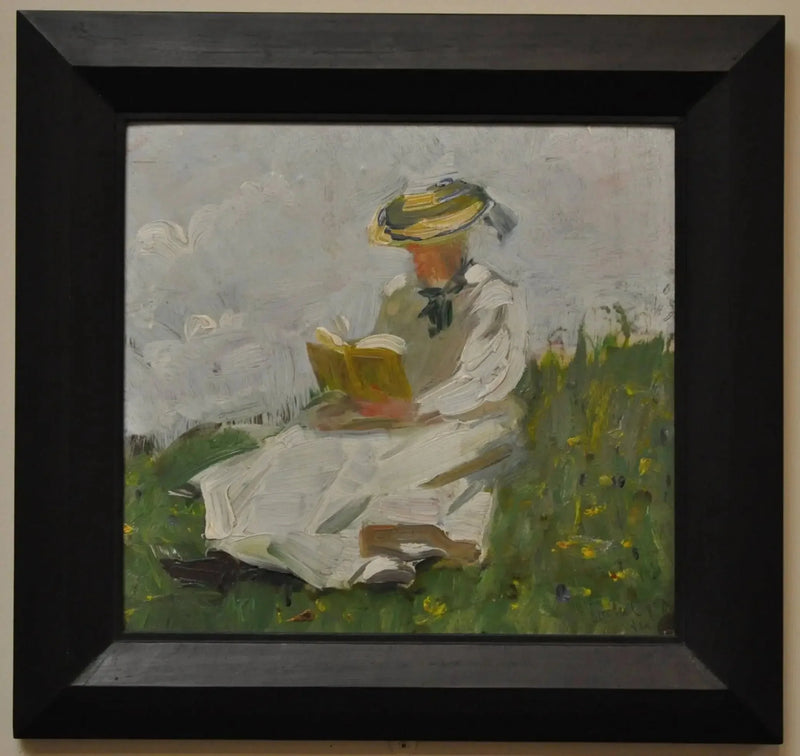 Woman Reading in the Green - Franz Marc
