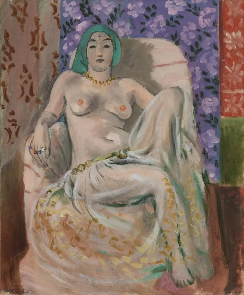 Moorish Woman (The Raised Knee) [Moorish Woman (The Raised Knee)] - Henri Matisse