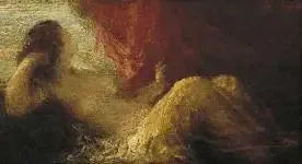 Nude Woman Lying Down - Henri Fantin-Latour