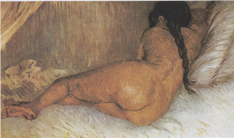 Reclining Nude Woman, Seen from the Back - Vincent van Gogh