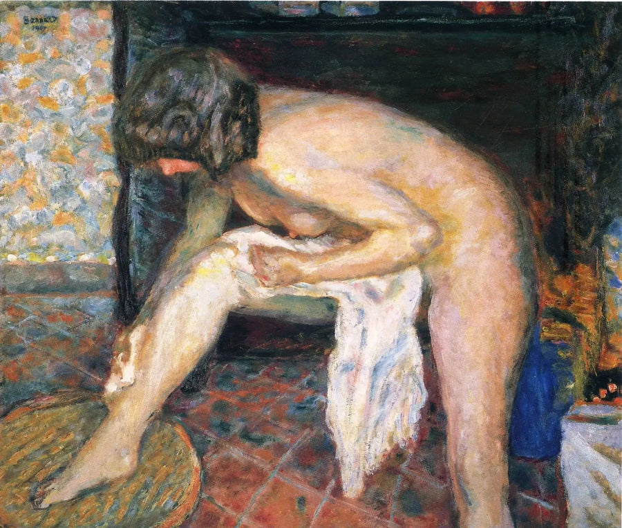 Woman Leaning - Pierre Bonnard