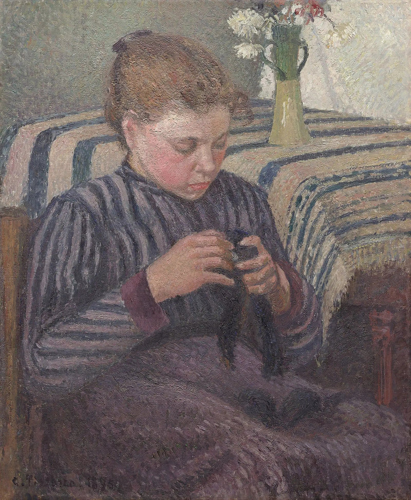 Restorative Woman - Camille Pissarro