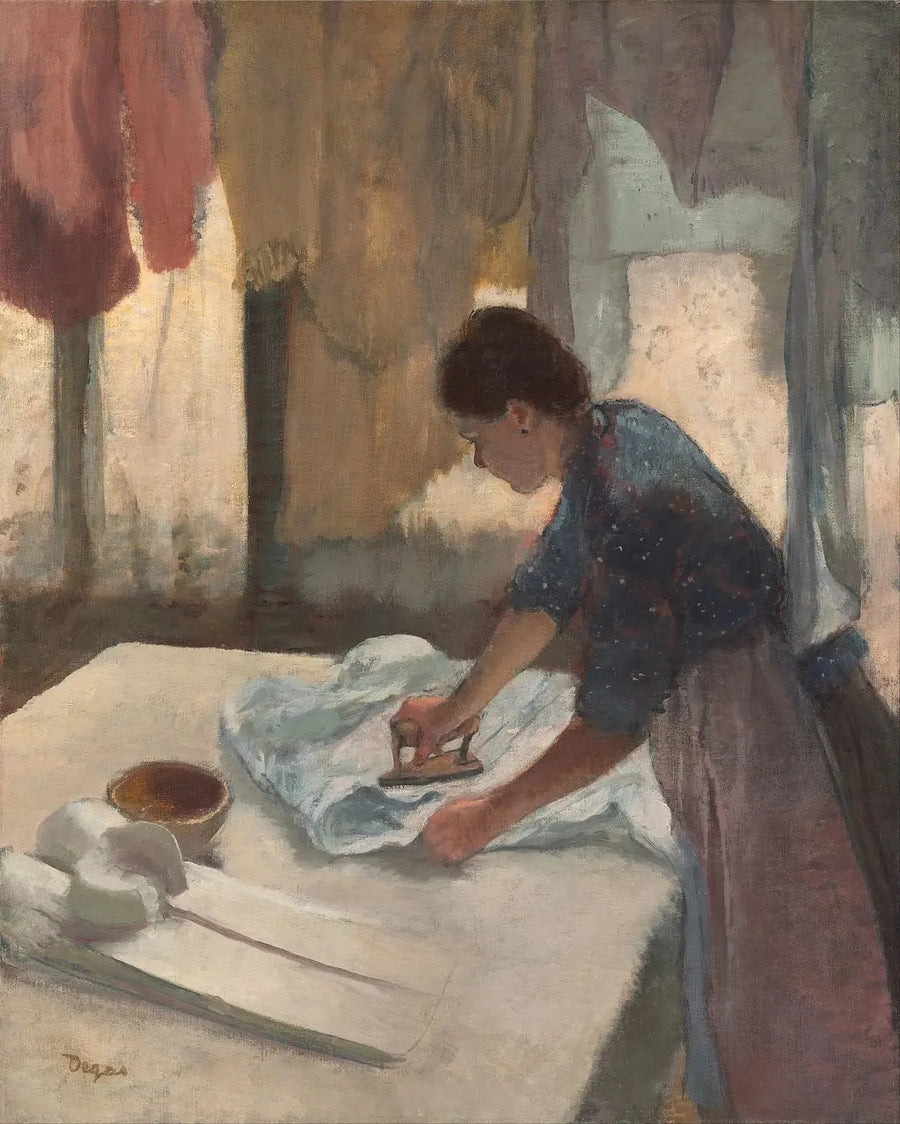 Woman Ironing - Edgar Degas