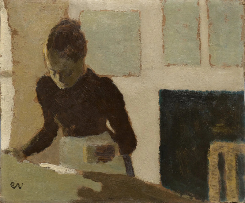 Woman Ironing - Édouard Vuillard