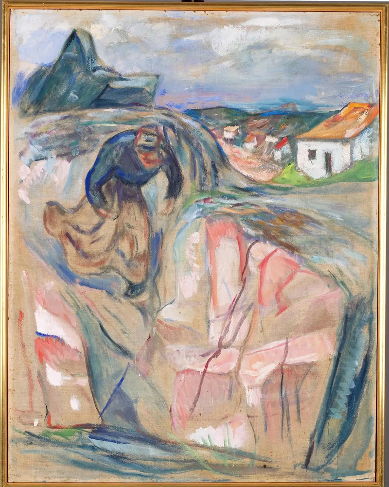 Woman in a Hurry - Edvard Munch