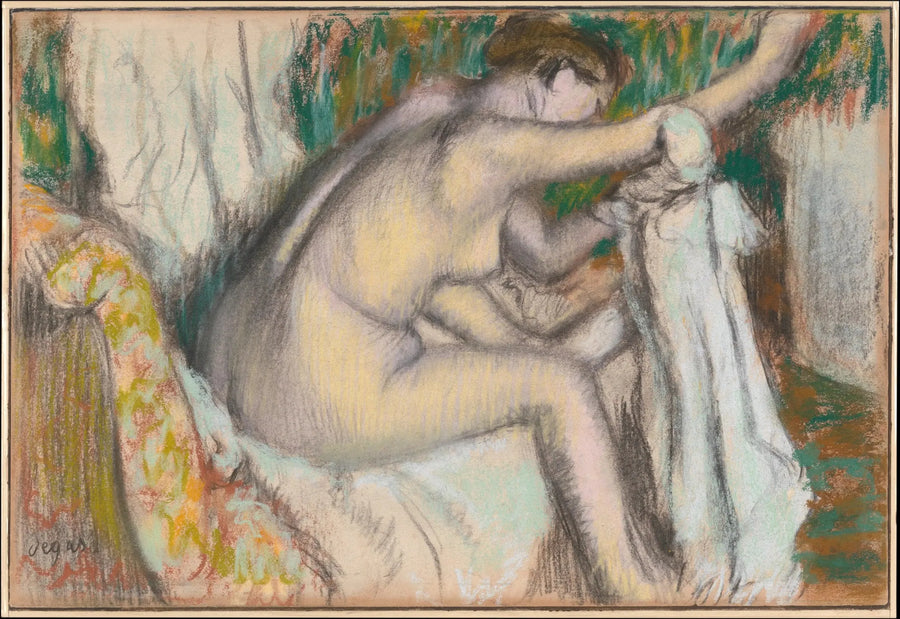 Woman Drying Her Arm - Edgar Degas