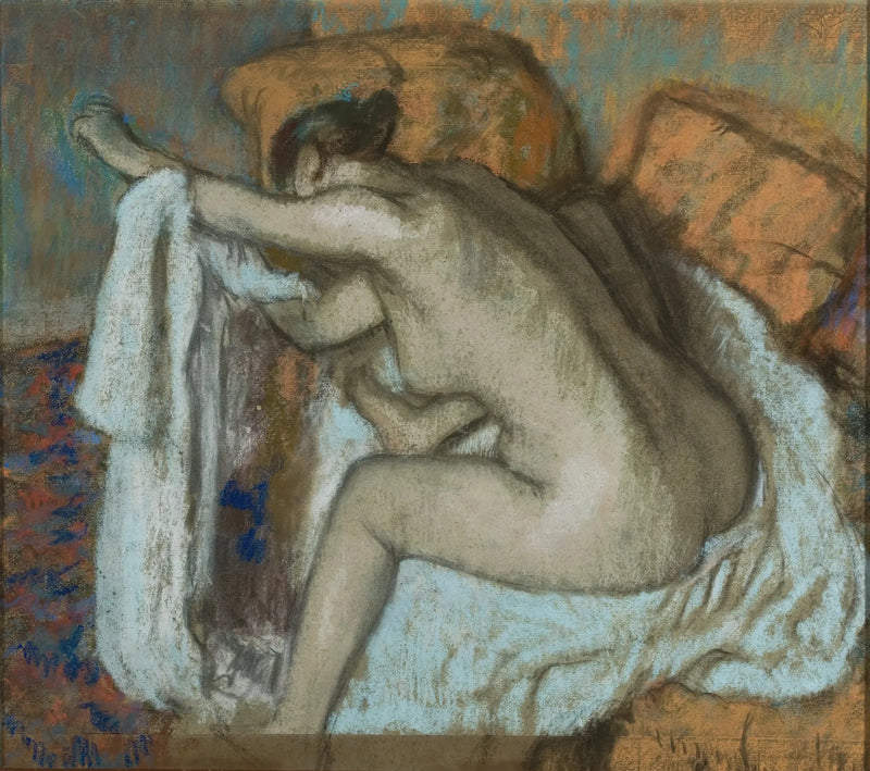 Woman Drying Her Left Arm - Edgar Degas