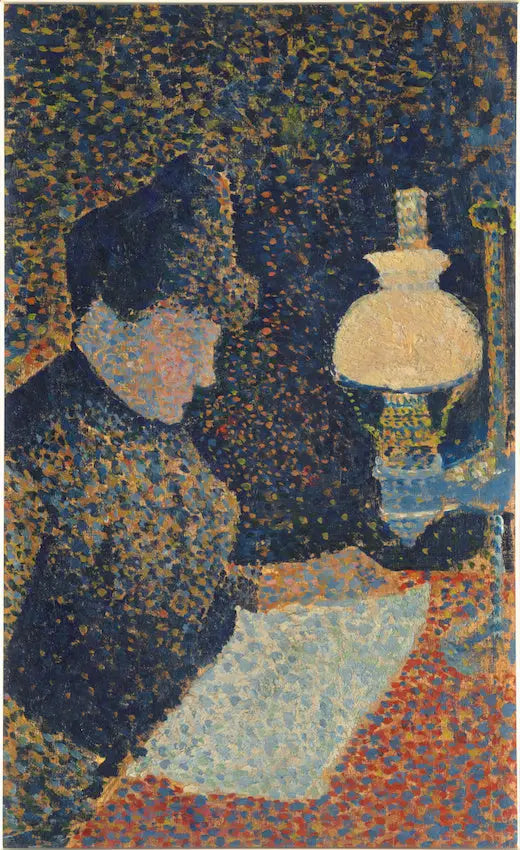 Woman under the Lamp - Paul Signac