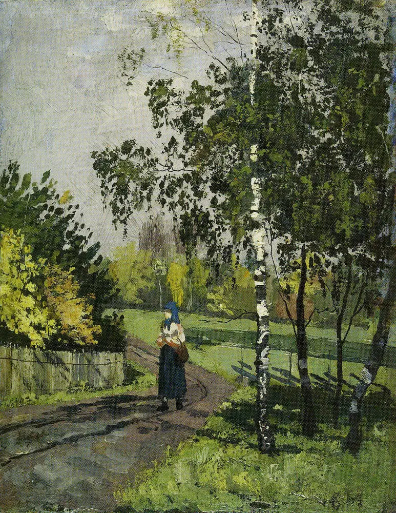Woman on a Country Road - Edvard Munch