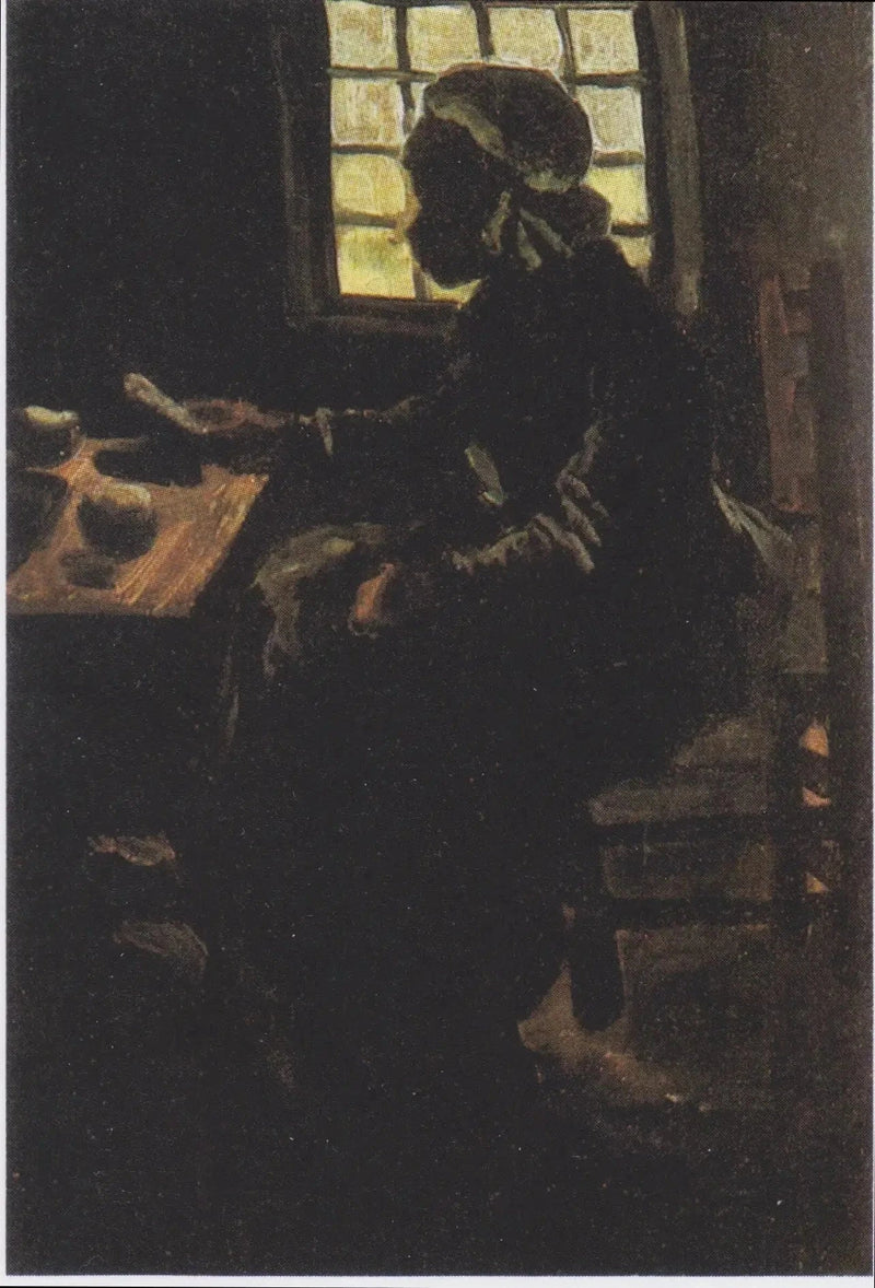 Woman at Table - Vincent van Gogh