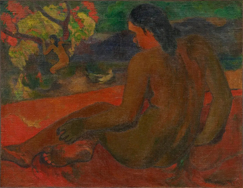 Tahitian Woman - Paul Gauguin