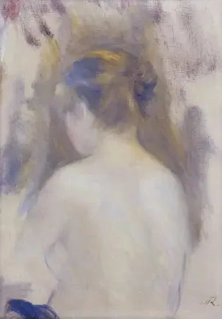 Woman Seen from Behind - Pierre-Auguste Renoir