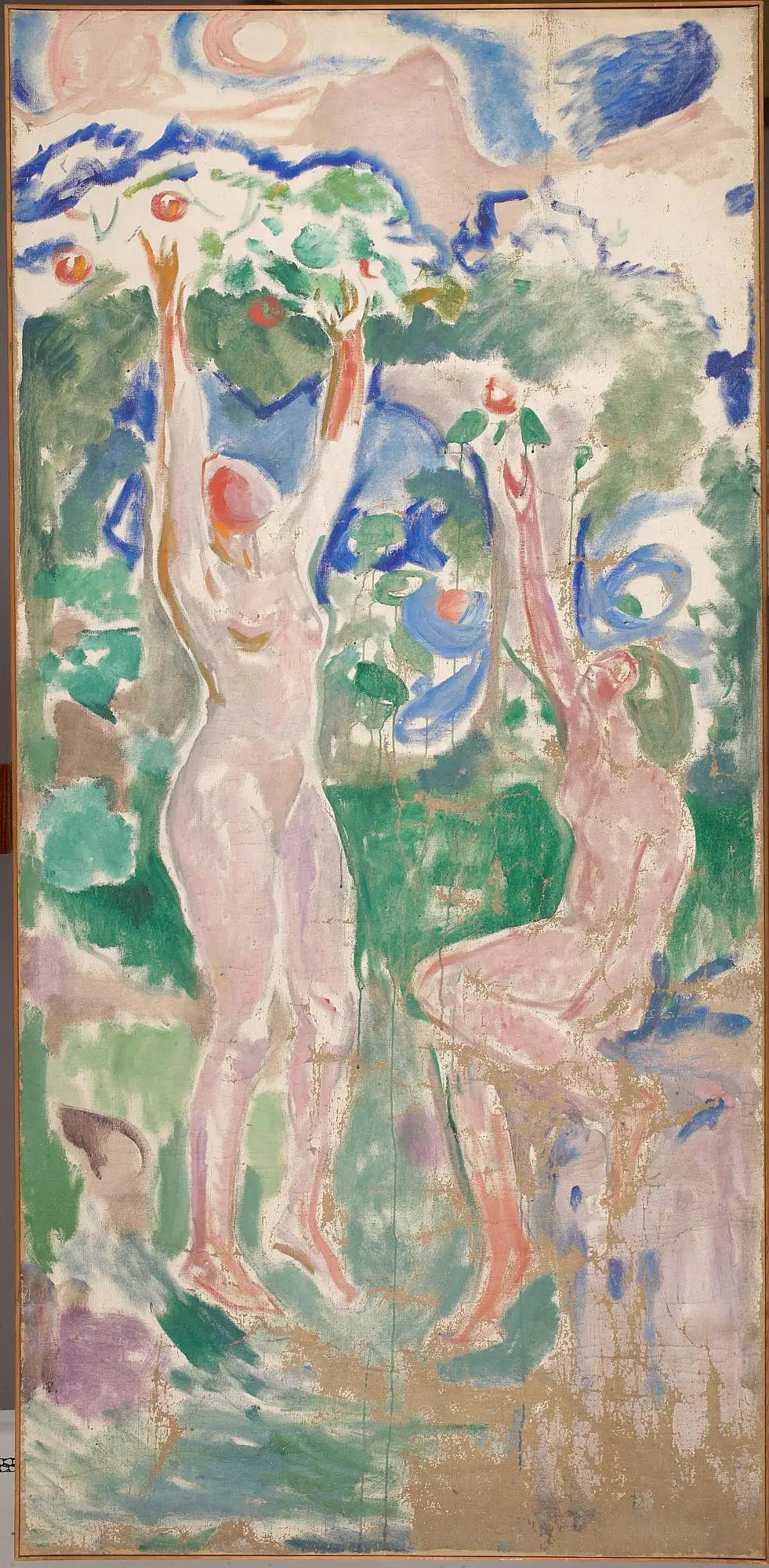 Femmes à la moisson - Edvard Munch image 1 copie de tableau peinte à la main