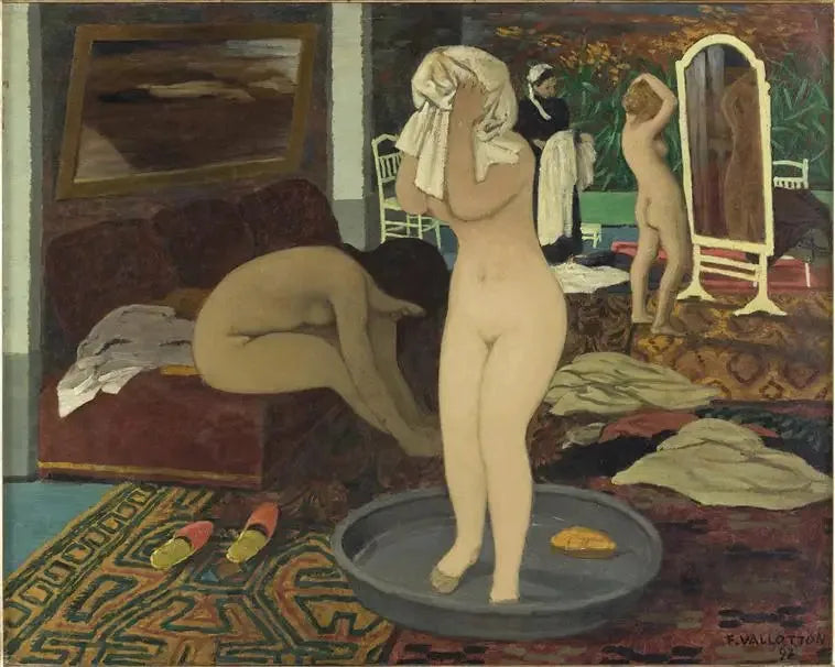Women at Their Toilet - Félix Vallotton
