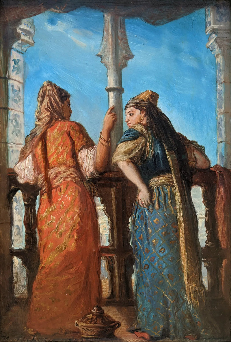 Women on the Balcony, Algiers - Théodore Chassériau