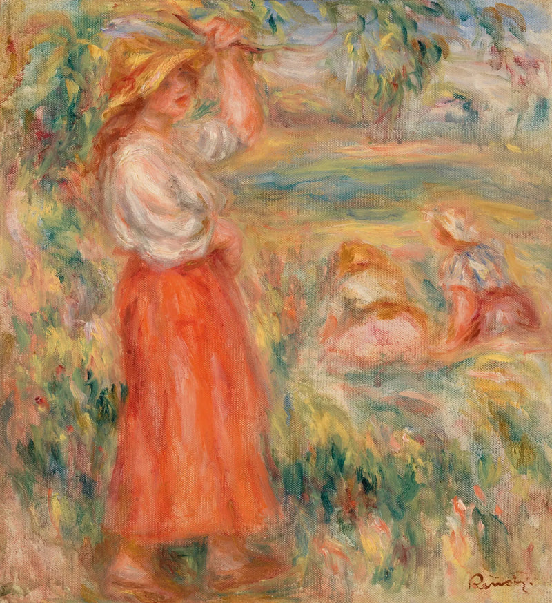 Women in the Fields - Pierre-Auguste Renoir