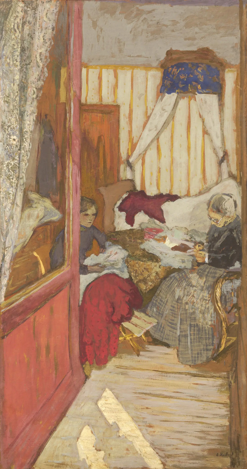 Women Sewing - Édouard Vuillard