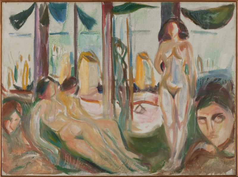 Naked Women by the Sea - Edvard Munch