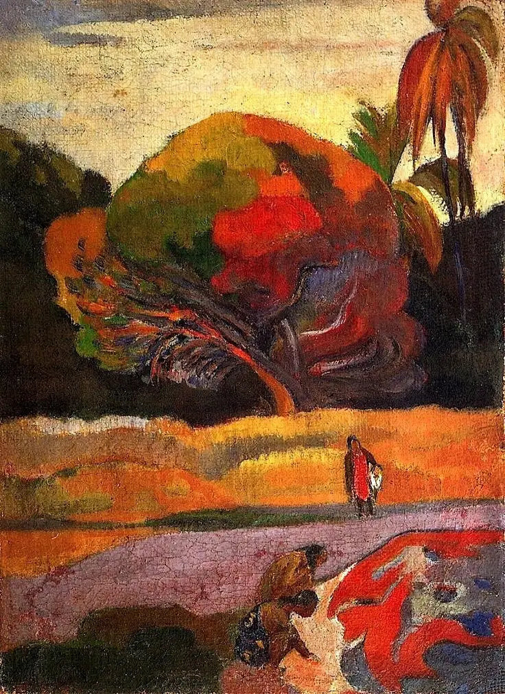 Tahitian Women by the River - Paul Gauguin