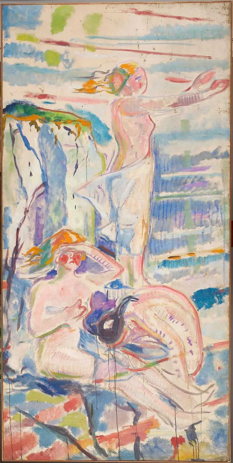 Women Turning Towards the Sun - Edvard Munch