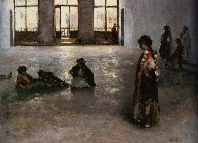 Venetian Women at the Rezzonico Palace - John Singer Sargent