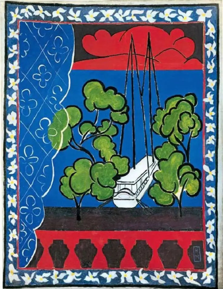 Window in Tahiti II - Henri Matisse