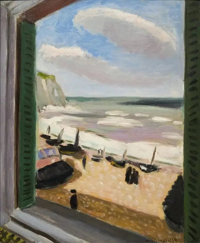 Open Window to the Sea at Étretat - Henri Matisse