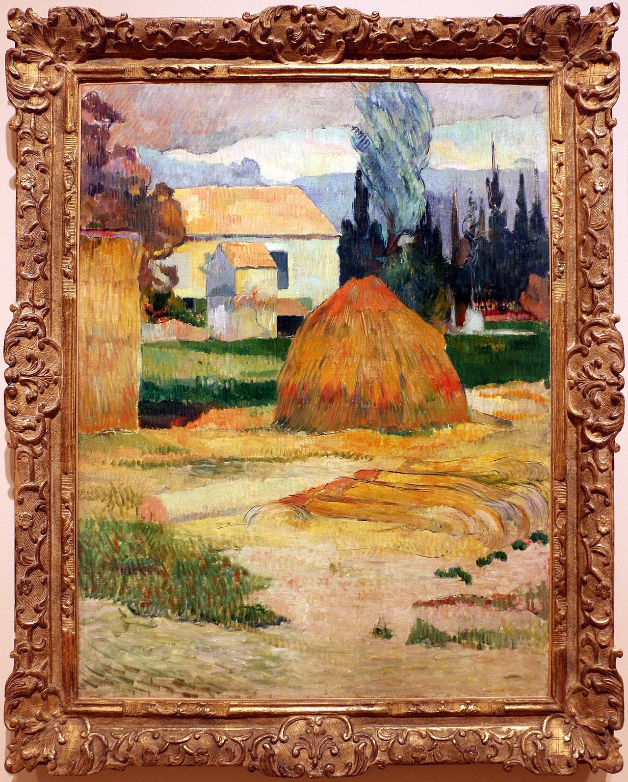 farm in Arles - Paul Gauguin