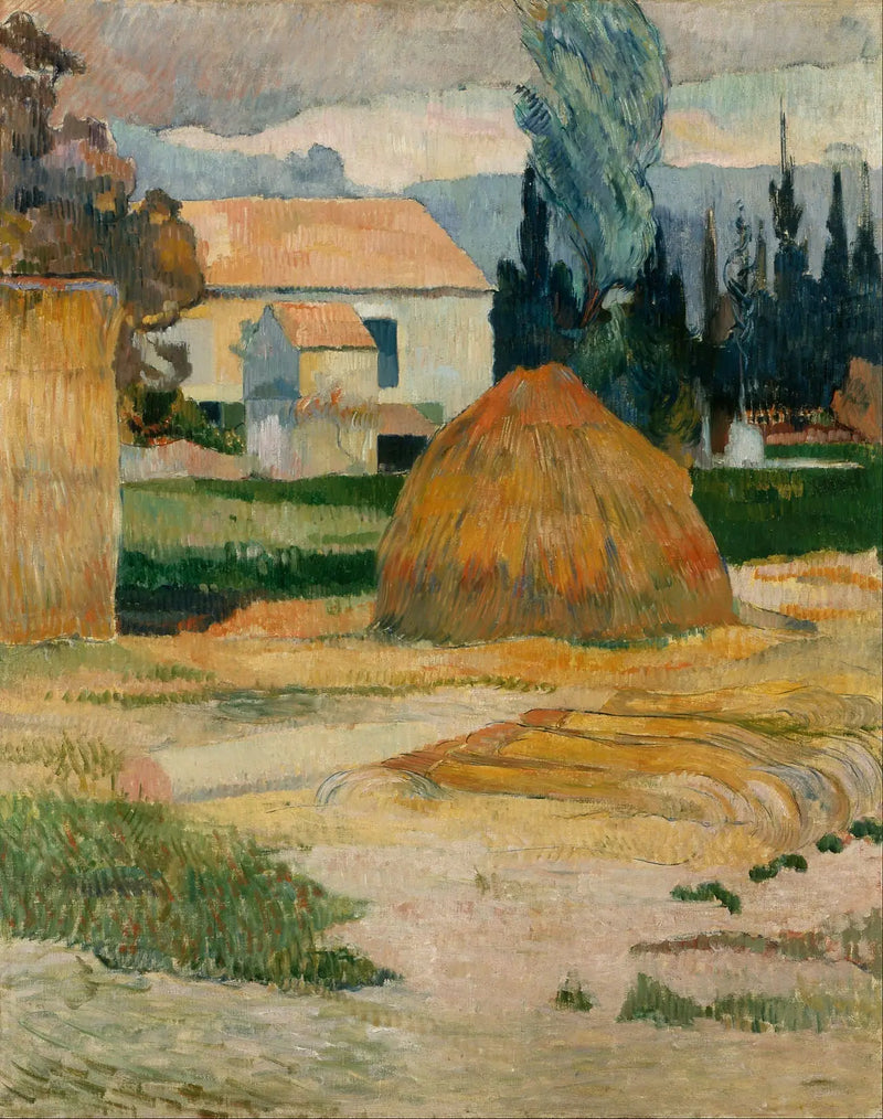 farm in Arles - Paul Gauguin