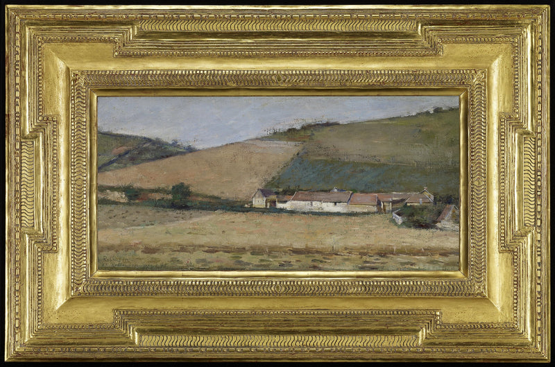 Farm in the Middle of the Hills, Giverny - Theodore Robinson